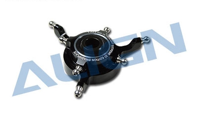 [Align] T-Rex550/600 New CCPM Metal Swashplate/Black(4th Edition)