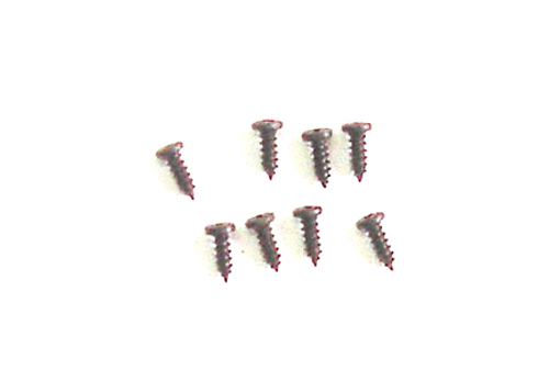 R50N461-8 M1.5 x 5mm SELF-TAP SCREW (Black) 8PCS